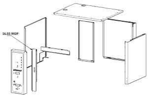 ПЕРЕКЛАДИНА ПЕРЕДНЕЙ ПАНЕЛИ RATIONAL 16.02.992P