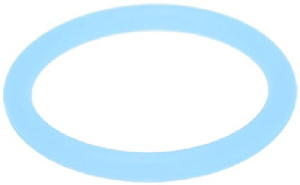 УПЛОТНИТЕЛЬНОЕ КОЛЬЦО 04118 ИЗ ГОЛУБОГО СИЛИКОНА