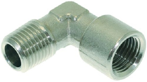 L-ОБРАЗНОЕ СОЕДИНЕНИЕ Ø 1/4"M-1/4"F НИКЕЛЬ