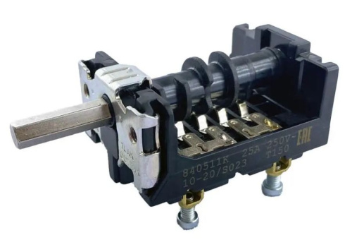 5167730. ПЕРЕКЛЮЧАТЕЛЬ ДЛЯ ПЛИТЫ АБАТ С МЕТАЛЛИЧЕСКИМ ВАЛОМ АНАЛОГ GOTTAK 840511K