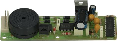 3390169. ЭЛЕКТРОННАЯ ПЛАТА СИГНАЛИЗАЦИИ 90x25 мм