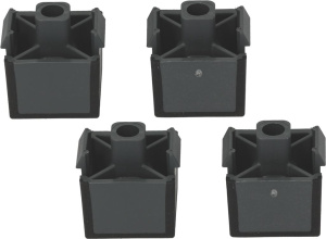 НАБОР РЕЗИНОВЫХ НОЖЕК 34X34X37 ММ - 4 ШТ.