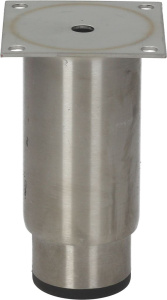 РЕГУЛИРУЕМАЯ НОЖКА ИЗ НЕРЖ.СТАЛИ Ø 1"1/2 X H 115 ММ