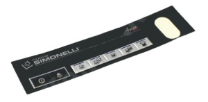 НАКЛЕЙКА КНОПОЧНОЙ ПАНЕЛИ NUOVA SIMONELLI 05000915