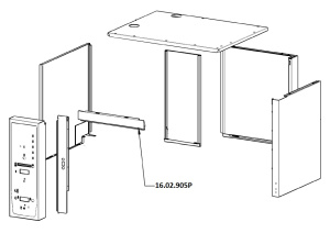 ПЕРЕКЛАДИНА ВЕРХНЯЯ RATIONAL 16.02.905P