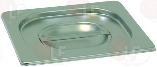 3015070. НЕРЖ. СТАЛЬНАЯ КРЫШКА GN 1/6 176X162XH25 ММ