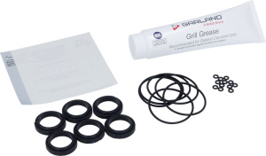 KIT,3 PLATEN,SPLIT,FKM BLUE DOT GARLAND 080000037