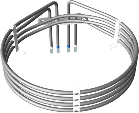 5144371. ТЭН ДЛЯ ПЕЧИ UNOX KRS1282A