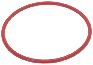 УПЛОТНИТЕЛЬНОЕ КОЛЬЦО 0167 ИЗ КРАСНОГО СИЛИКОНА