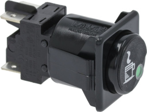 ПЕРЕКЛЮЧАТЕЛЬ ДВУХПОЛЮСНОЙ ЧЕРН. 16A 250V