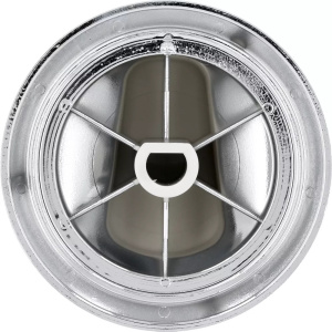 РУЧКА ГАЗА Ø 80 ММ СЕРЕБРИСТАЯ