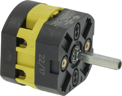 23392608. ПАКЕТНЫЙ ПЕРЕКЛЮЧАТЕЛЬ 2-Х ПОЗИЦИОННЫЙ 25А SPAZIALE 00503