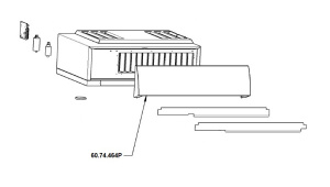 ПАНЕЛЬ ULTRAVENT XS PLUS 623 RATIONAL 60.74.464P