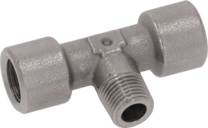 Т-ОБРАЗНОЕ СОЕДИНЕНИЕ Ø 1/8"F-1/8"F-1/8"M НИКЕЛЬ