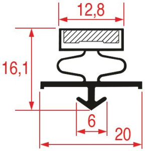 УПЛОТНИТЕЛЬ ВСТАВНОЙ 675X675 ММ