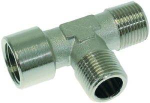 Т-ОБРАЗНЫЙ ФИТИНГ Ø 3/8"M-3/8"M-3/8"F