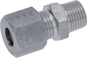 ФИТИНГ ПРЯМОЙ Ø 1/8"M - 6 MM B.A.