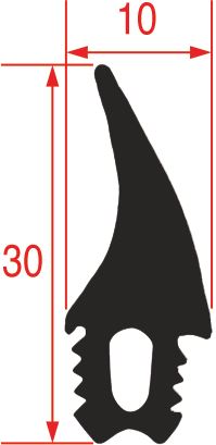 5056322. УПЛОТНИТЕЛЬ ДВЕРЦЫ ПЕЧИ 1600 MM