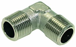 L-ОБРАЗНОЕ СОЕДИНЕНИЕ Ø 3/8"M-3/8"M НИКЕЛИРОВАННЫЙ