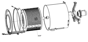 БАРАБАН В СБОРЕ PRIMUS 537705P