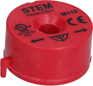 МАГНИТ КРУГЛЫЙ ПРОРЕЗИНЕННЫЙ Ø 25 MM