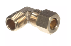 ФИТИНГ УГЛОВОЙ 90° 1/4 MALE NPT X 3/8 COMP. SYNESSO 1.5620