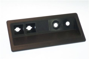 ПЛАСТИКОВАЯ ПРИБОРНАЯ ПАНЕЛЬ 2 КНОПКИ 10/2014