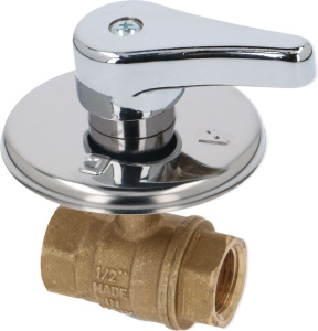 КРАН ПОДВОДА ВОДЫ Ø 1/2"FF