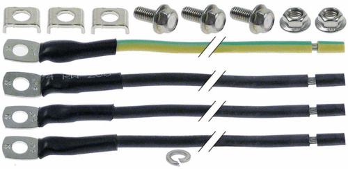 WB510689. SET OF POWER LEADS FOR TUBULAR HEATER P3 CONVOTHERM 2623218