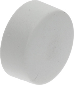 КНОПКА БЕЛАЯ МАТОВАЯ Ø 21 ММ