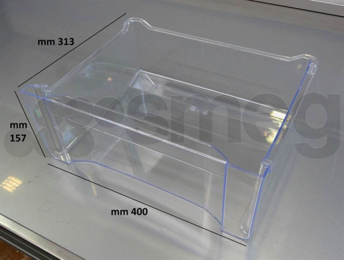 41626332. ЯЩИК 400х313х157ММ SMEG 761170608