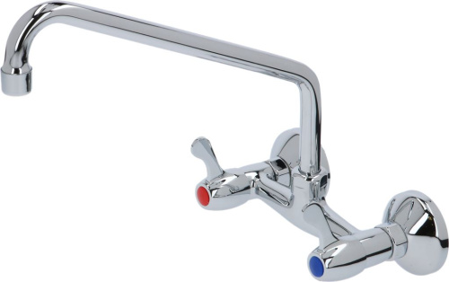 3759320. КРАН В СТЕНУ ECO ДВА ОТВЕРСТИЯ 1/4" ПОВОРОТ.