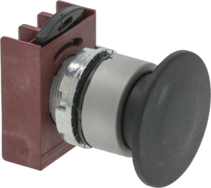 ЧЁРНАЯ ГРИБОВИДНАЯ НАЖИМНАЯ КНОПКА