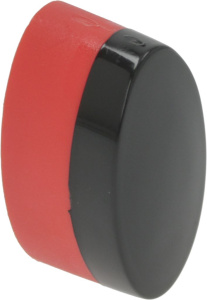 КНОПКА ПЕРЕКЛЮЧАТЕЛЯ ОВАЛЬНАЯ 21X11 ММ ЧЕРНАЯ/ОРАНЖ