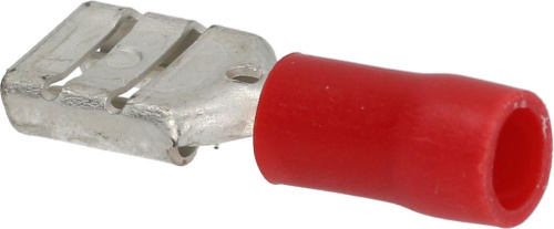 3051104. КАБЕЛЬНАЯ КЛЕММА КРАСНАЯ F 6,3X0,8 MM 100 ШТ