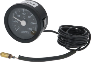 ЧЕРНЫЙ ТЕЛЕТЕРМОМЕТР Ø 52 ММ 0-120°C