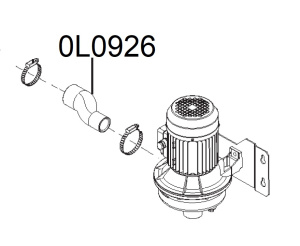 ПАТРУБОК ELECTROLUX 0L0926