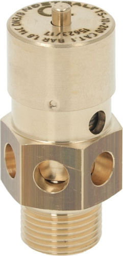 1515100. КЛАПАН БОЙЛЕРА Ø 3/8"M 1,8BAR CE-PED