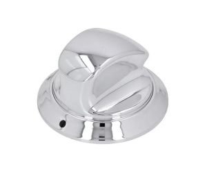 РУЧКА ГАЗА Ø 80 ММ СЕРЕБРИСТАЯ