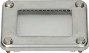 РАМКА УСТАНОВОЧНАЯ СО СТЕКЛОМ И УПЛОТНЕНИЯМИ RATIONAL 40.00.091S