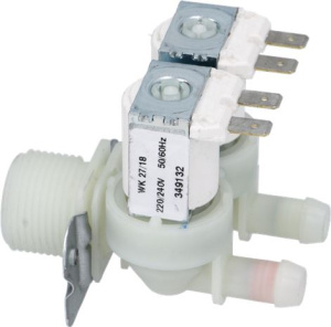 ЭЛЕКТРОМАГНИТНЫЙ КЛАПАН ELBI 349 2 ВЫХОДА 180°