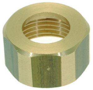 КРЕПЕЖНАЯ ГАЙКА ДЛЯ СТЕКЛА Ø 1/2"F ОТВЕРСТИЕ 13 ММ