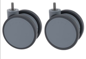 КОЛЕСО ПОВОРОТНОЕ БЕЗ ТОРМОЗА Ø125ММ (КОМПЛЕКТ 2ШТ) RATIONAL 87.01.933S