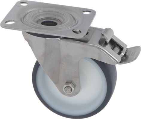 5195018. КОЛЕСО LX POTH 100G С ТОРМОЗОМ RATIONAL 60.60.891P