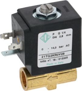 ЭЛЕКТРОМАГНИТНЫЙ КЛАПАН ODE 2-X ХОДОВОЙ Ø 1/4" 230В 8ВТ