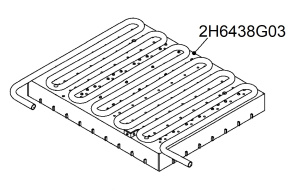 ИСПАРИТЕЛЬ HOSHIZAKI 2H6438G03