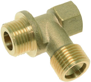 ПАТРУБОК БОЙЛЕРА  Ø 1/2"M-1/2"M-1/4"F