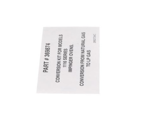 LABEL BOX 369874 KIT LINCOLN-MERCO-SAVORY 2802734