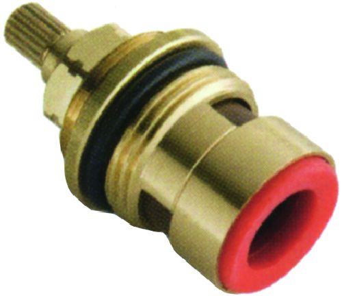 7108063. КРАН-БУКСА КЕРАМИЧЕСКИЙ ЛЕВ SX 3/4" BROCCIA Ø 8X20