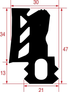 УПЛОТНЕНИЕ ДВЕРИ КАМЕРЫ 10022788 MKN 10022174